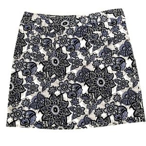 Ann Taylor Loft Paisley Floral Skirt